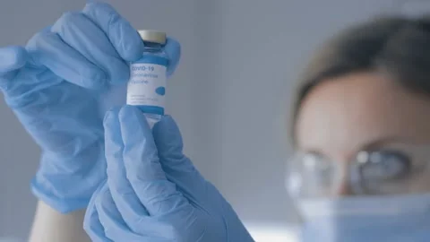 Coronavirus Vaccine Stock Footage 146571255