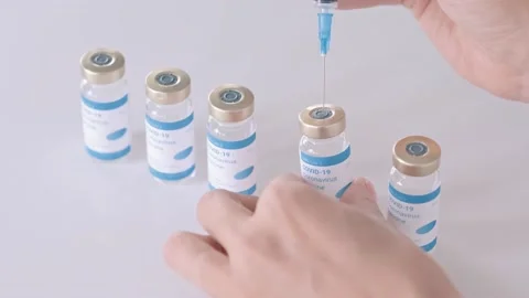 Coronavirus Vaccine Stock Footage 146571577