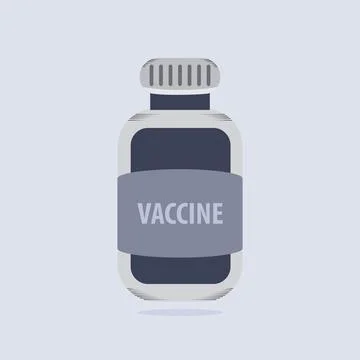 Coronavirus vaccine vector icon, vector icon can be used for news, poster, we Stock Illustration
