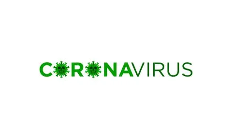 CORONAVIRUS vector design template concept Stock Illustration