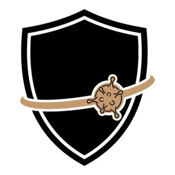 Coronavirus vector icon. Stock Illustration