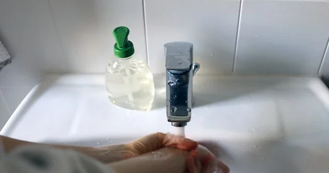 Coronavirus Washing Hands Stock Footage 126269166