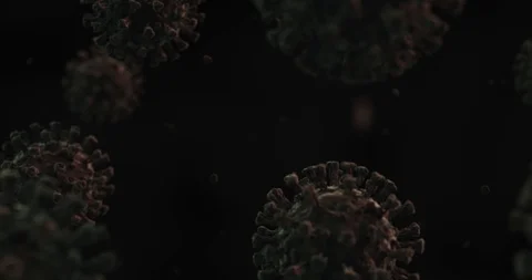 Coronavirus XRAY medical visualisation Stock Footage 126699679