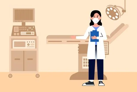 Coroner Concept Illustration Stock Illustration