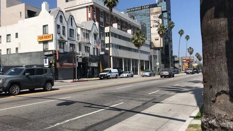 Coroner Van Los Angeles Video stock 109241615