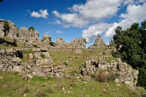 Corongiu Peak, Jerzu Stock Photos