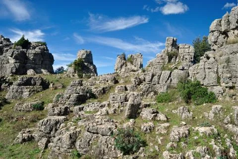 Corongiu Peak, Jerzu Stock Photos