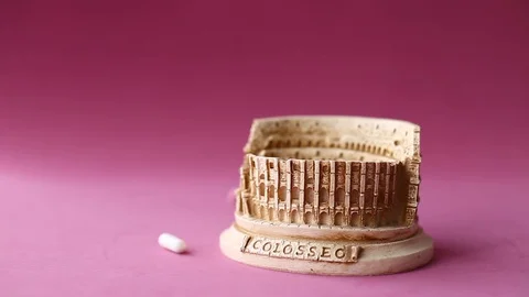 Coronovirus colisei 2 Stock Footage 127592838