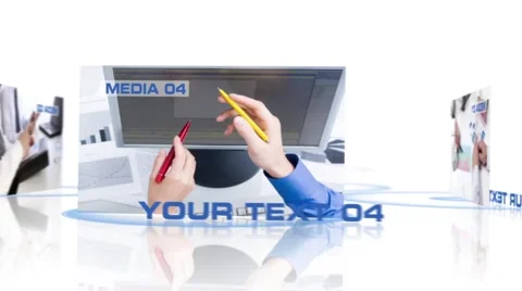 Corporate 3D Presentation - Apple Motion 5 and Final Cut Pro X Template 스톡 After Effects