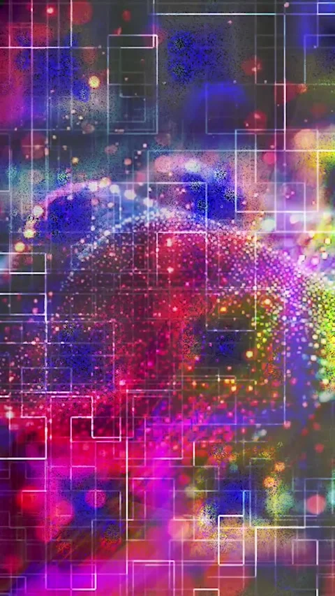 Corporate Abstract Geometric Motion Background Texture Stock-Footage 325591587