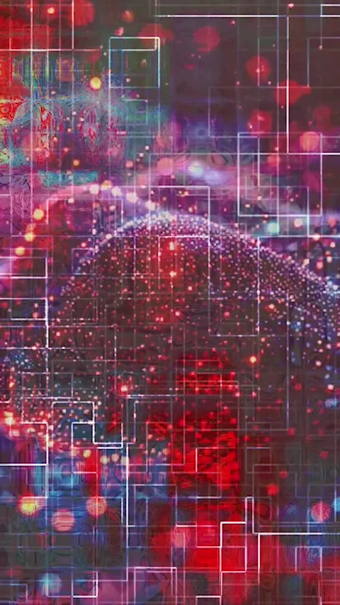 Corporate Abstract Geometric Motion Background Texture Stock Footage 325591600