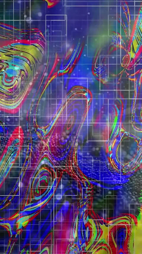 Corporate Abstract Geometric Motion Background Texture Stock Footage 325600555