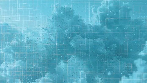 Corporate Abstract Geometric Motion Background Texture Stock Footage 325815247