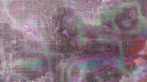 Corporate Abstract Geometric Motion Background Texture Stock Footage 325815562