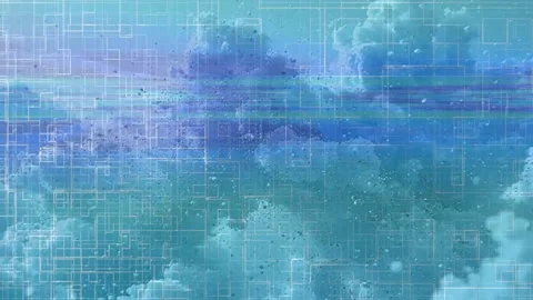 Corporate Abstract Geometric Motion Background Texture Stock Footage 325815853