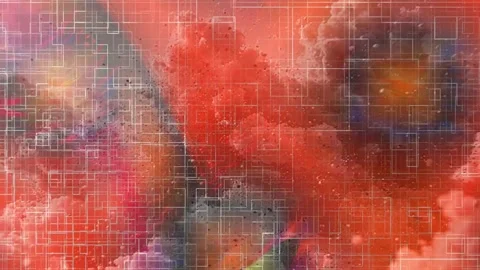 Corporate Abstract Geometric Motion Background Texture Stock Footage 325817576
