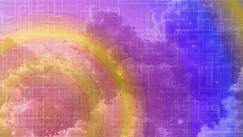 Corporate Abstract Geometric Motion Background Texture Video stock 325817769