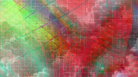 Corporate Abstract Geometric Motion Background Texture Stock Footage 325817901