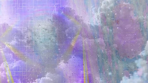 Corporate Abstract Geometric Motion Background Texture Stock Footage 325818546