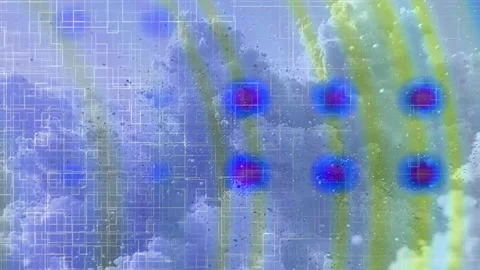 Corporate Abstract Geometric Motion Background Texture Stock Footage 325818612