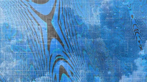 Corporate Abstract Geometric Motion Background Texture Stock Footage 325818779