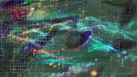 Corporate Abstract Geometric Motion Background Texture Stock Footage 325859321