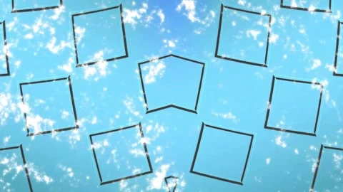 Corporate Abstract Geometric Motion Background Texture Stock Footage 325871315