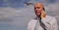 Corporate Airplane Landing Businessman Flight Talk Mobile Phone Partner Dialogue 4k or 4k+ Resolution