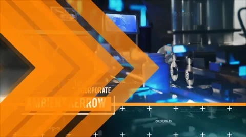 Corporate Ambient Aerrow After Effects素材