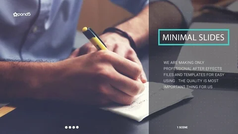 Corporate and Minimal Slideshow After Effects素材