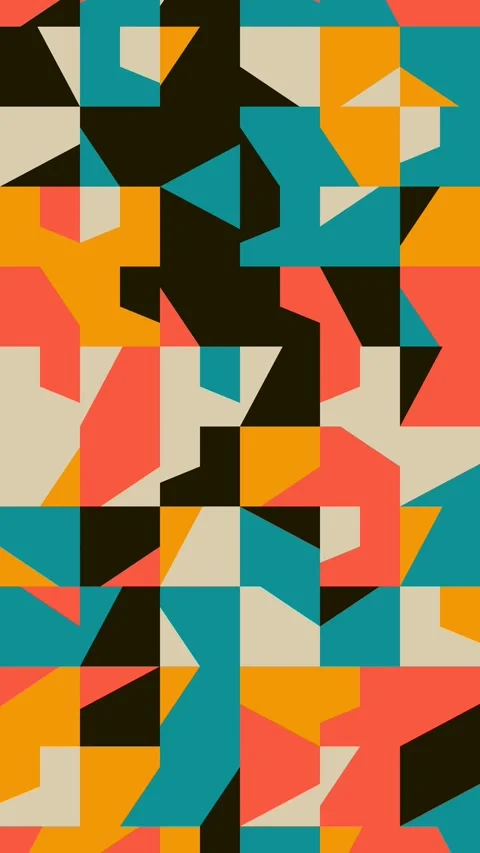 Corporate Angular Geometry Motion Loop Background Stock Footage 329841920