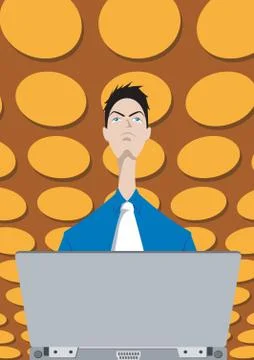 Corporate animation Stock Illustration