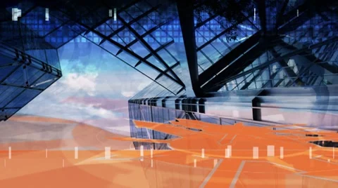 Corporate Background 004 HD 動画素材 7137882