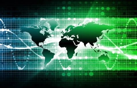 Corporate background Stock Illustration