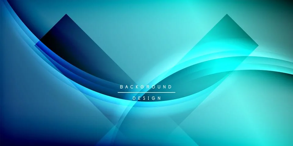 Corporate background, shadow line wave geometric design. Vector Illustration For Illustrazione stock
