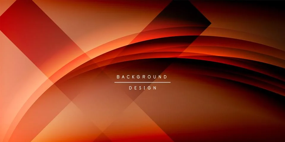 Corporate background, shadow line wave geometric design. Vector Illustration For Stockillustratie