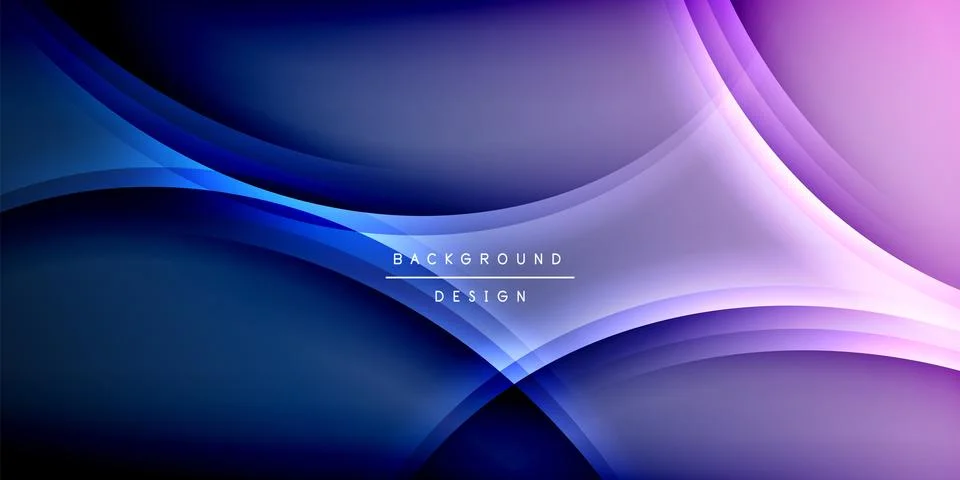 Corporate background, shadow line wave geometric design. Vector Illustratio.. Stockillustratie