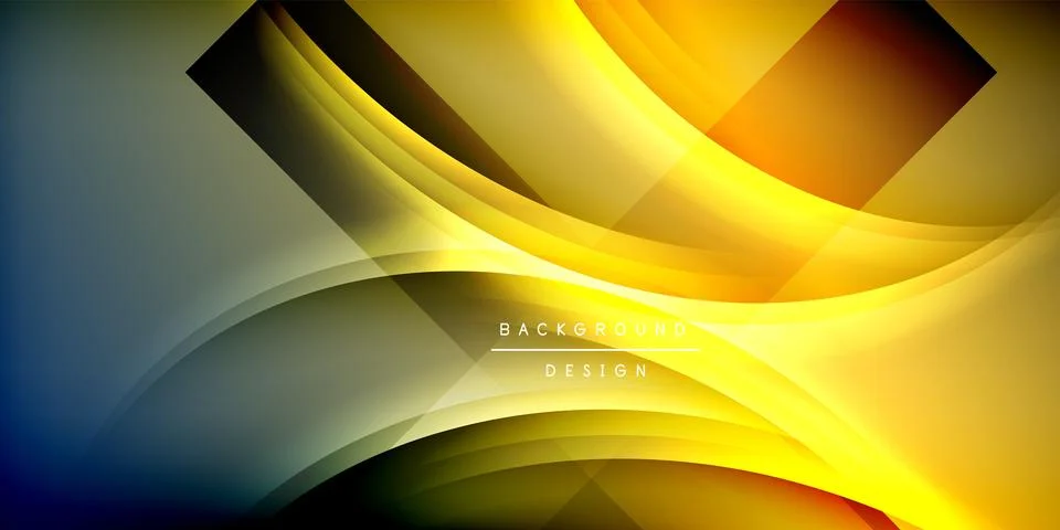 Corporate background, shadow line wave geometric design. Vector Illustration For Illustrazione stock