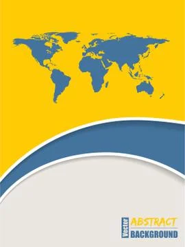 Corporate brochure background design Stock Illustration