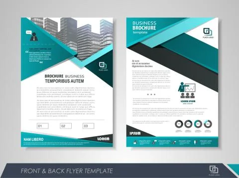 Corporate brochure Stock Illustration