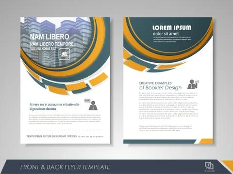 Corporate brochures Stock Illustration