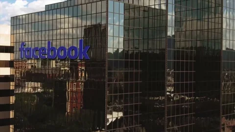 Corporate Building  facebook Stock Footage 219809006