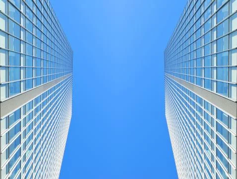 Corporate building Foto stock