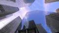 Corporate buildings in downtown Manhattan HD Footage