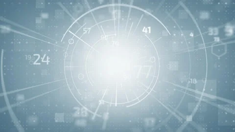 Corporate business infographics visualization background design Stock Footage 204124952