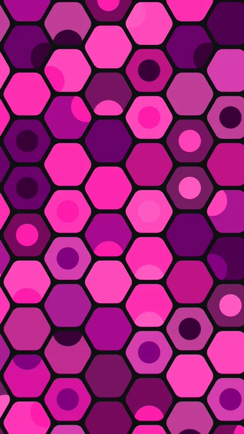 Corporate Circle Cell System Animation Loop Stock Footage 333051231