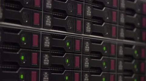 Corporate Cloud Server (HD) Stock Footage 46061302