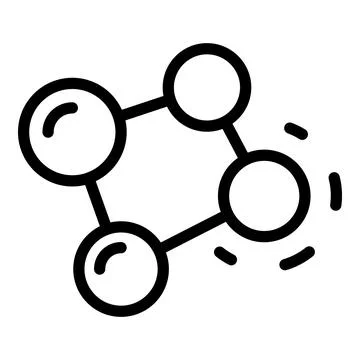 Corporate core icon outline vector. Mission integrity Stock Illustration