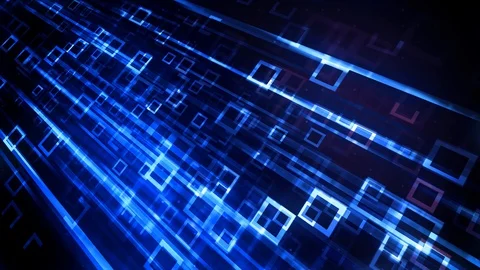 Corporate Data Stream Flow Stock Footage 92338370