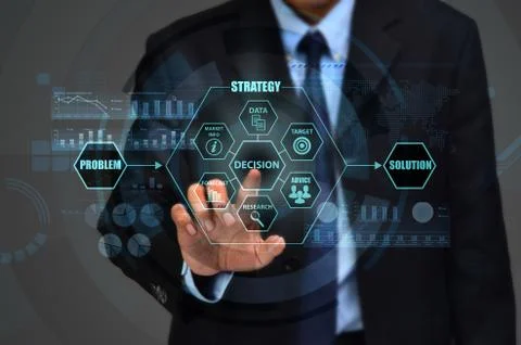 Corporate Decision Concept Stock Illustration